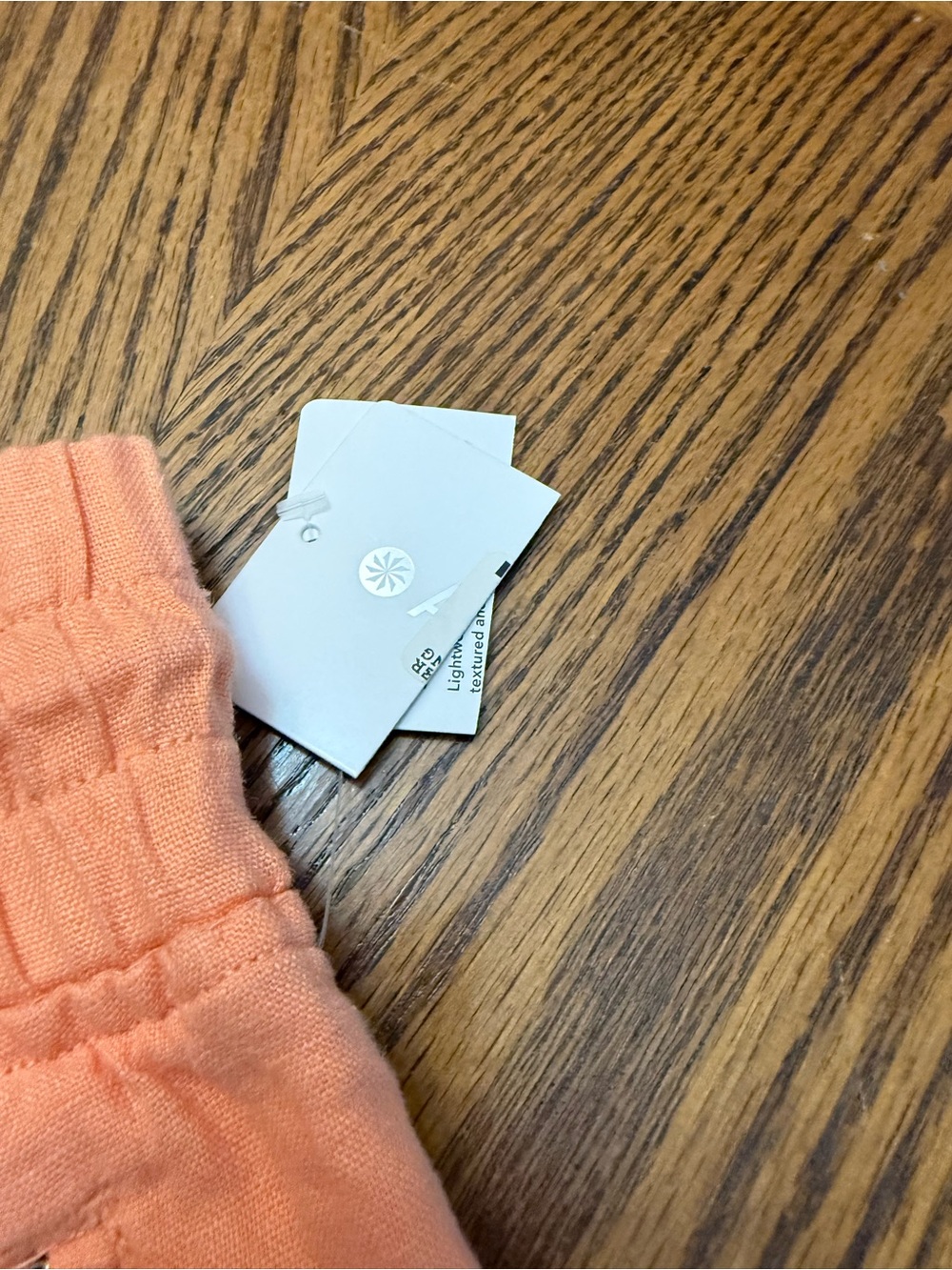 New with Tags Athleta Peach Drawstring Joggers - Picture 3 of 7